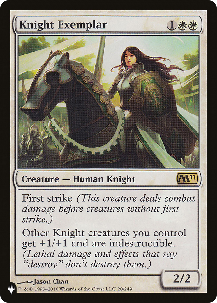 Knight Exemplar (20) [The List]
