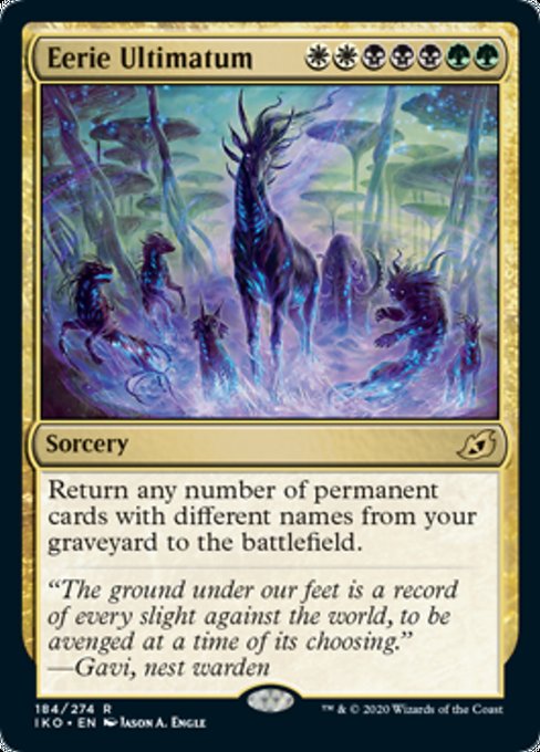 Eerie Ultimatum [Ikoria: Lair of Behemoths]