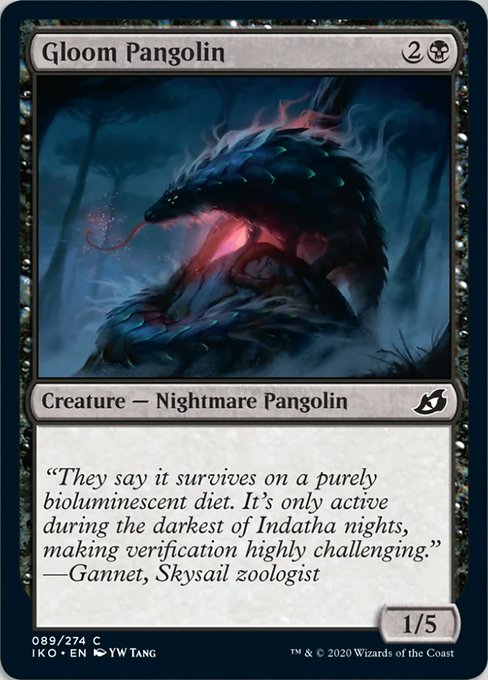 Gloom Pangolin [Ikoria: Lair of Behemoths]