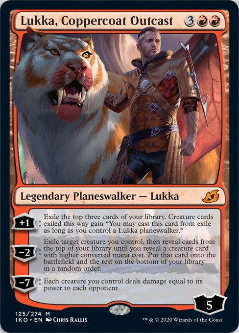 Lukka, Coppercoat Outcast [Ikoria: Lair of Behemoths]