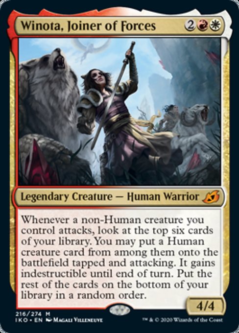 Winota, Joiner of Forces [Ikoria: Lair of Behemoths]