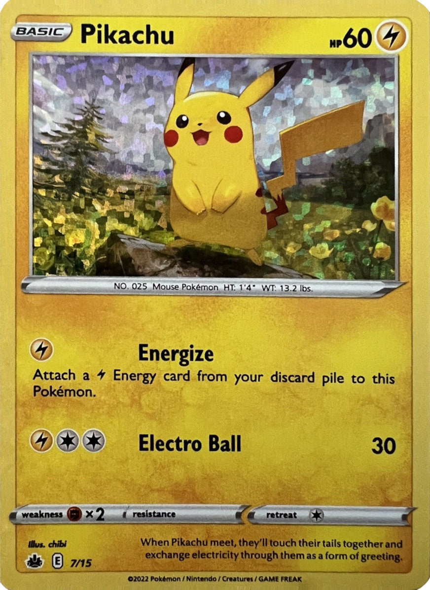 Pikachu (7/15) [McDonald's Promos: Match Battle]