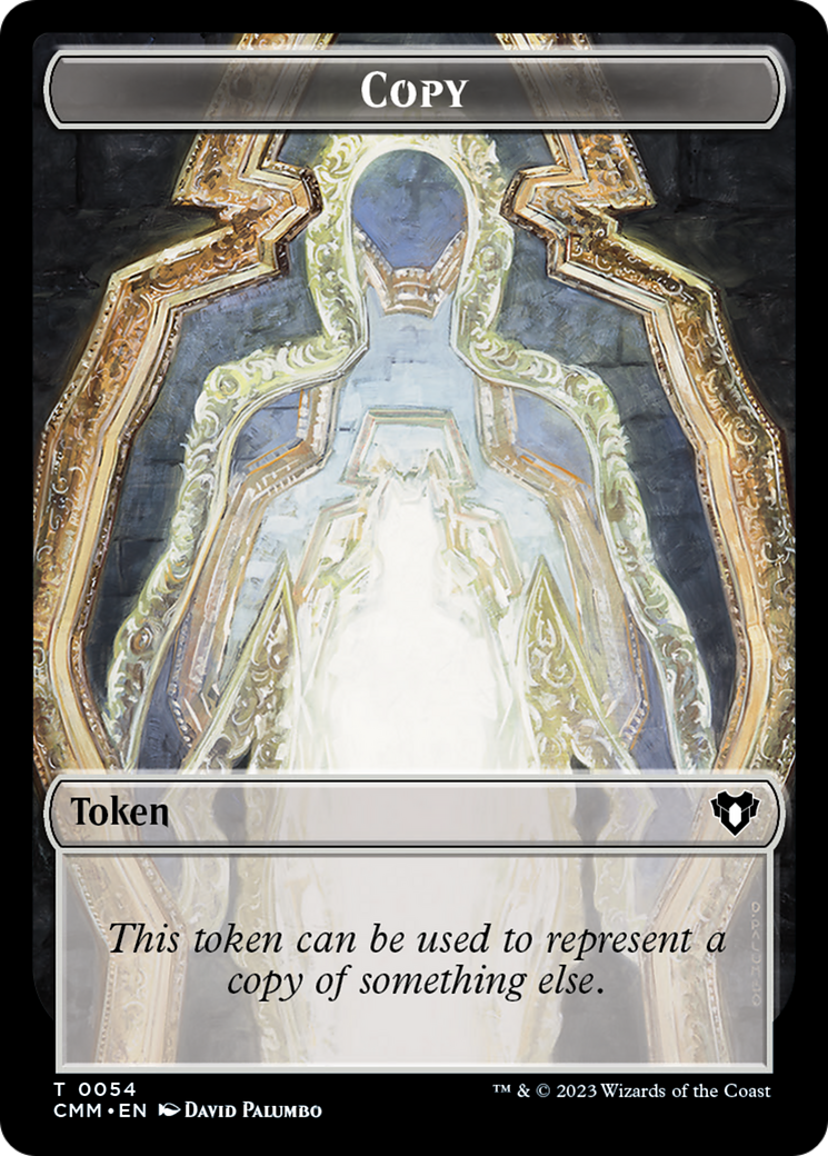 Copy (54) // Soldier Double-Sided Token [Commander Masters Tokens]