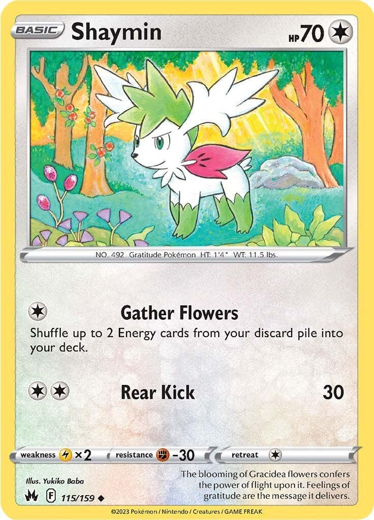 Shaymin (115/159) [Sword & Shield: Crown Zenith]